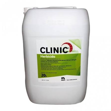 Herbicida Total Glifosato Clinic 20-L